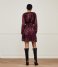 Fabienne Chapot  Azure Short Dress Brigitte Bordeaux Bl (7610-9001-NIG)