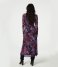 Fabienne Chapot  Bella Dress Black/Bubble Gum Pin (9001-7317-DRE)