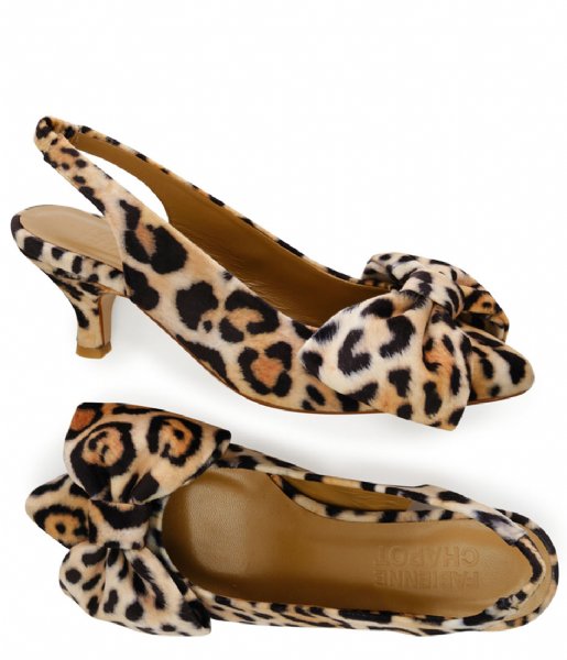 Fabienne Chapot  Beau Kitten Heel Leopard (0049)