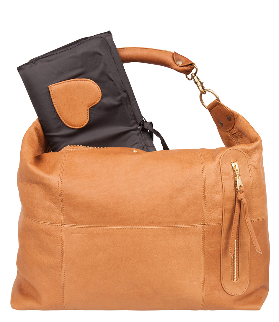 Fabienne Chapot Luiertas FC Diaper Bag Beige female 1 Leer