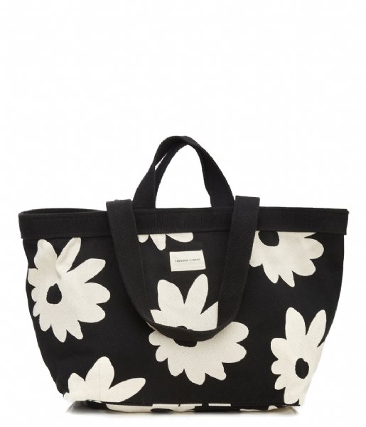 Fabienne Chapot Handtas Winnie Flower Bag Black/Cream White (9001-1003-MUL)