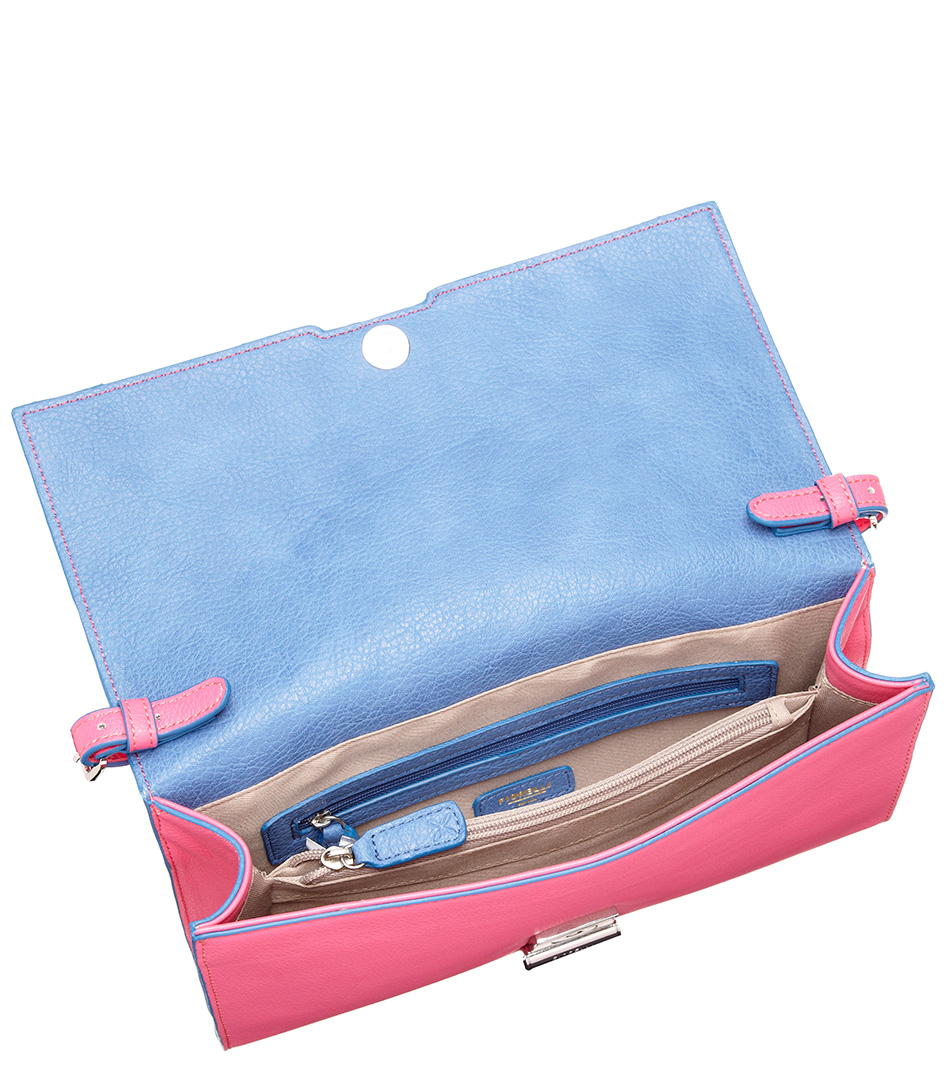 Dixie Shoulder / Clutch Bag lipstick pink Fiorelli The Little Green Bag