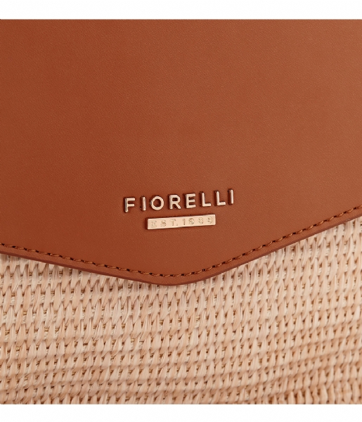 Fiorelli  Dakota Large Shoulder Bag tan raffia