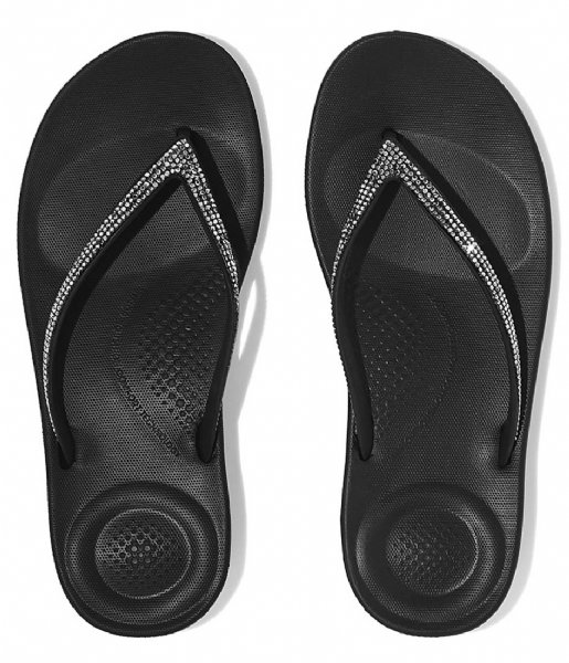 FitFlop  Iqushion Sparkle Black (001)