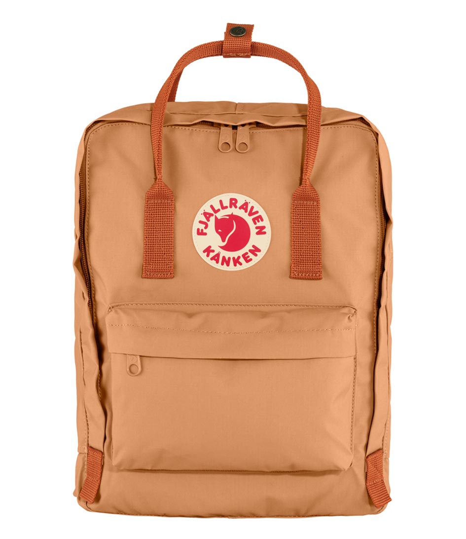 Stap voetstappen Maken Fjallraven Everday backpacks Kanken Peach Sand Terracotta Brown (241-243) |  The Little Green Bag