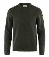 Fjallraven Ovik V-Neck Sweater M Dark Olive (633)