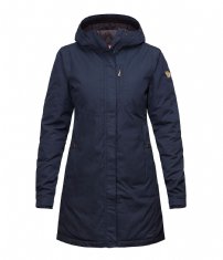 Fjallraven Kleding kopen? Groot assortiment jassen | The Fjallraven Winter coats Kiruna Padded Parka W dark navy (555