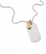 Diesel Single Dogtags Silver