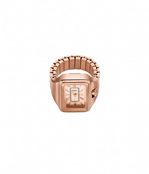 Fossil  Raquel Watch Ring Rose Gold colored
