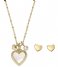 Fossil  I Heart You JF04246SET Gold