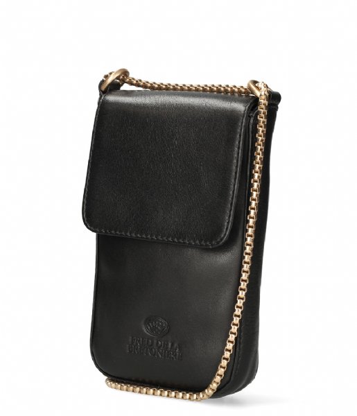 Fred de la Bretoniere  Julott Phone Bag Leather Black (1000)