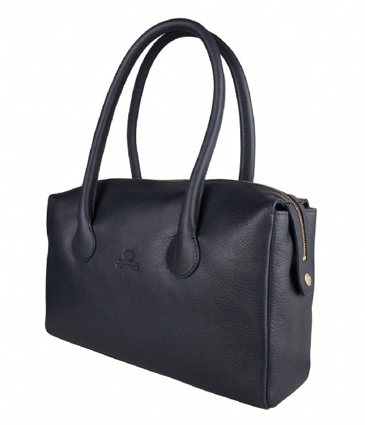 Fred de la Bretoniere  Handbag L Soft Grain Leather black