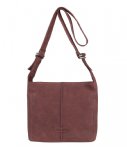 Shabbies Crossbodytassen Shoulderbag Medium Waxed Grain Rood shabbies kopen in de aanbieding