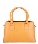 Fred De La Bretoniere Handtassen Handbag Large Natural Dyed Bruin fred de la bretoniere kopen in de aanbieding