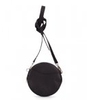 Fred De La Bretoniere Crossbodytassen Crossbody Round Small Grain Zwart fred de la bretoniere kopen in de aanbieding