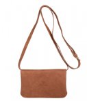Fred De La Bretoniere Crossbodytassen Crossbody Small Hand Buffed Bruin fred de la bretoniere kopen in de aanbieding