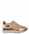 Fred de la Bretoniere  50th Anniversary Sneaker Shiny Leather gold colored