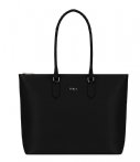 Furla Handtassen Pin Medium Tote Zwart furla kopen in de aanbieding