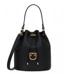 Furla Handtassen Corona Small Drawstring Zwart furla kopen in de aanbieding