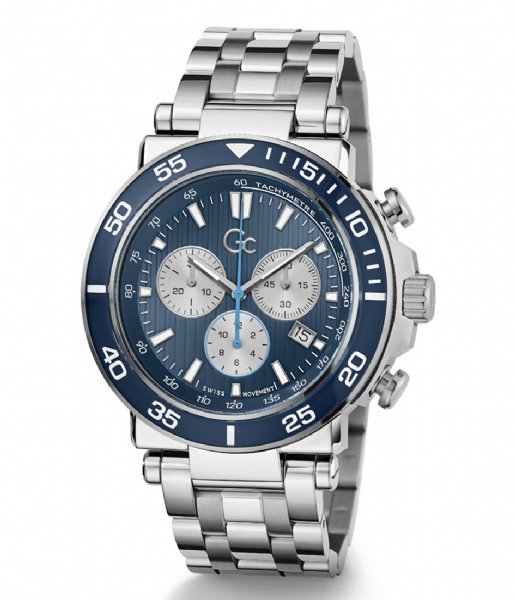 Gc Watches  Gc One Sport Z14011G7MF Silver colored Blue