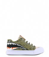 Go Bananas Shark Low Sneakers Shark Print