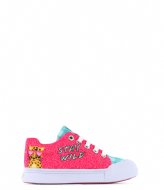 Go Bananas Leopard Laces Sneaker Pink Green