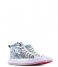 Go Bananas  Sequin Laces Sneaker Turquoise Silver