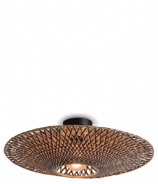GOOD&MOJO Lampa wisząca Ceiling Lamp Bali Bamboo M Natural/Black (BALI/C/6015/BN)