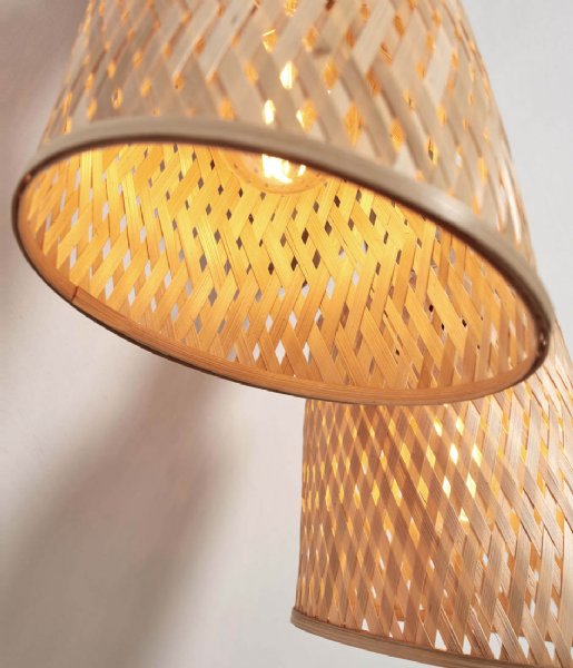 GOOD&MOJO Lampa wisząca Ceiling Lamp Java Bamboo Natural (JAVA/C2/N/15/N)