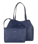 Guess Shoppers Vikky Tote Blauw guess kopen in de aanbieding