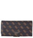 Guess Handtassen Mia Slg File Clutch Bruin guess kopen in de aanbieding