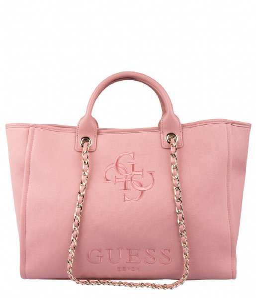 Guess  Canvas Solid Bag Satin Rose (G1G0)