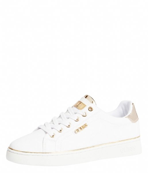Guess Sneakers Beckie Active Lady Leather Lik White