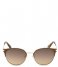 Guess  GU7516 Metal Sunglasses Matte Dark Brown Brown Mirror (49G)
