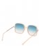 Guess  GU7845 Injected Sunglasses Shiny Beige Gradient Green (57P)