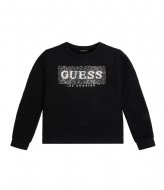 Guess Girls Active Top with Rhinest Jet Black A996 (JBLK)