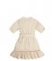 Guess  Gmt Dye Tencel Short Sleeve Dress Pearl Oyster (G1M5)