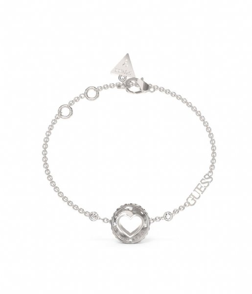 Guess  Rolling Hearts JUBB03344JWRHS Silver colored