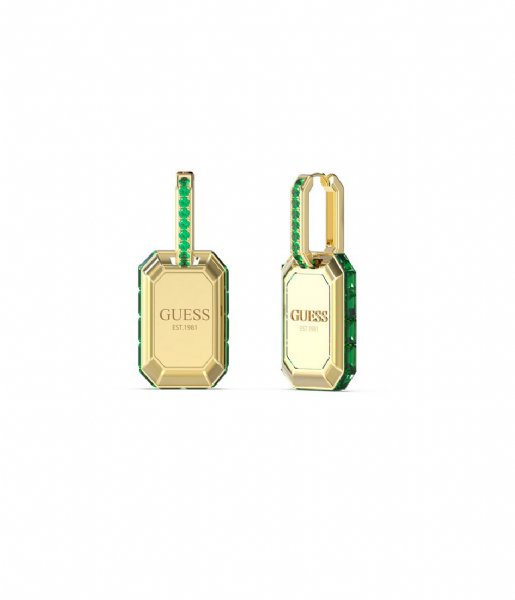 Guess  Hashtag Guess JUBE04258JWYGEMT-U Gold colored Green