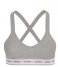 Guess  Carrie Padded Triangle Light Rock Heather (H9D3)