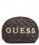 Guess Toilettassen Famous Dome Zwart guess kopen in de aanbieding