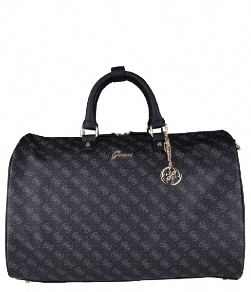 Midtown Logo Travel Bag black Guess The Little Green Bag