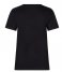Guess  Short Sleeve Crewneck Stones and Embro Tee Jet Black A996