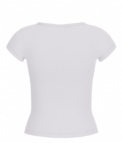 Guess  Short Sleeve Henley Olympia Top Pure White (G011)