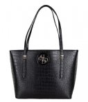Guess Schoudertassen Open Road Tote Zwart guess kopen in de aanbieding