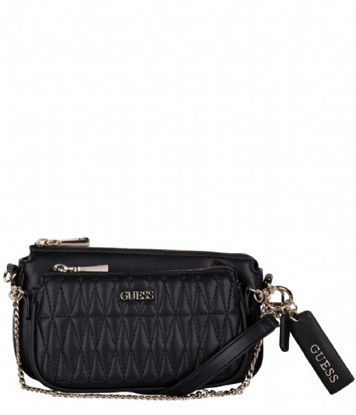Guess  Arie Double Pouch Crossbody Black