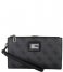Guess  Valy Slg Double Zip Organizer Coal