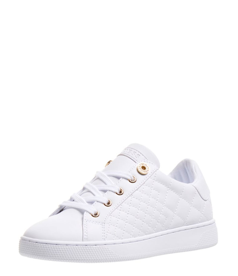 guess wedges white