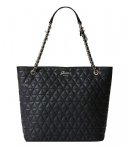 Guess Handtassen Fleur Tote Zwart guess kopen in de aanbieding Guess Handtassen Fleur Tote Zwart guess kopen in de aanbieding