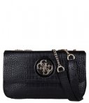 Guess Handtassen Open Road Convertible Crossbody Flap Zwart guess kopen in de aanbieding